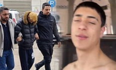 Camide çıplak çekim skandalı Adliyeye sevk edildi, saçları dikkat çekti