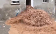 7 kişilik aile, canlarını zor kurtardı
