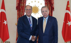 Cumhurbaşkanı Erdoğan, WEF Başkanı Finki kabul etti