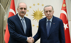 Cumhurbaşkanı Erdoğan, TBMM Başkanı Kurtulmuş ile görüştü