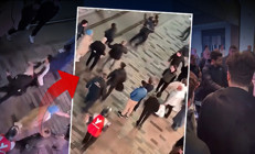 Taksimde ortalığı karıştıran kavga Yeğenini teyzesi kurtardı
