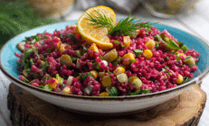 Şalgamlı bulgur salatası tarifi