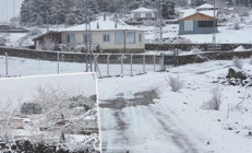 Güne kar yağışı ile uyandılar: Birçok il beyaz örtüyle kaplandı Kış gitmiyorum diye geri geldi