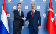 Dışişleri Bakanı Hakan Fidan Hollandalı mevkidaşı ile görüştü