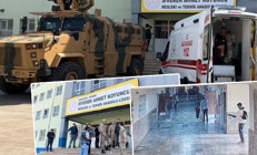 Siverekte lise önünde silah sesleri Vali: Saldırgan hayatına son verdi | Görüntüler ortaya çıktı: Hazır olun diye mesaj atmış
