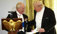 Kral Charlestan Trumpa sömürge şakası: Biz olmasaydık...