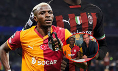 Galatasaraydan Osimhen tarifesi Milanın starı geliyor