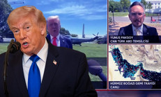Trump CNN Türke konuştu: Abluka inanılmaz, çok güçlü