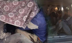 Hatayda kaçak göçmen operasyonu: Üzerlerini kamuflajla örtmüşler