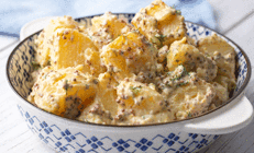 Hardallı patates salatası tarifi