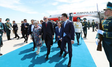 Cumhurbaşkanı Erdoğan Türkistanda