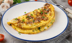 Mantarlı omlet tarifi