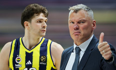 Fenerbahçe Bekonun yıldızı Tarık Biberovicten Jasikevicius sözleri: Antrenmanlara gelmeden önce 10 kahve içmiş gibi oluyor