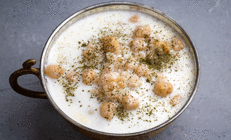 Soğuk ayran aşı çorbası tarifi Soğuk ayran aşı çorbası tarifi