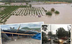 Meteoroloji uyarmıştı: Sağanak sonrası felaketi yaşadılar Yurdun farklı noktalarından şok görüntüler