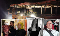 Denizlideki otobüs kazasında yürek yakan detaylar: Camı kırıp eşini kurtardı, 9 aylık oğluyla alevlerin arasında kaldı