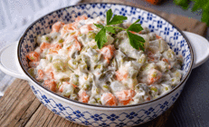 Rus salatası tarifi