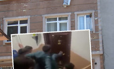 Fatihte evlat kabusu: Mahalleli kapıyı tekmeleyerek içeri girmeye çalıştı