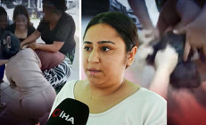 Bebeğinin yanında dövüp üzerindeki kıyafetleri çıkardılar Genç kadın o anları anlattı... Evinin etrafına bırakıp polise şikayet ederiz tehdit ediyorlar