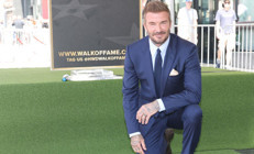 David Beckham, Şöhretler Kaldırımında... Bütün hayalleri birer birer gerçekleşti