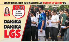 Dakika dakika LGS
