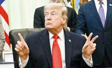 Trump yaş gününü şova çevirdi