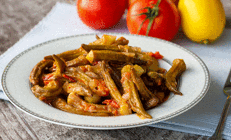 Zeytinyağlı bamya yemeği tarifi