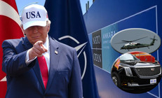 Trumptan tarihi zirve öncesi dikkat çeken hazırlık 1000 kişilik heyet, Air Force One ve Canavar geliyor