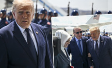 ABD Başkanı Trump, Ankaraya geldi: İşte Cumhurbaşkanı Erdoğan ve Trump arasında geçen ilk konuşma