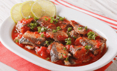 Domates soslu sardalya tarifi