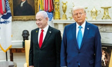 Netanyahu ve Trump ‘kara ablukasını’ görüşmüş