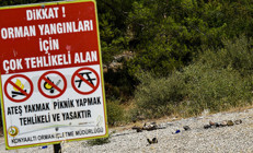 Antalyada uyarı tabelasının dibinde mangal yaktılar: Cezalara da yasağa da aldırmadılar