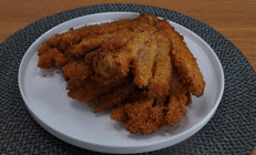 Tempura patlıcan tarifi (Videolu)