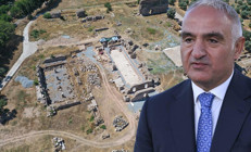 Bakan Ersoy: Tralleiste 2 bin yıllık 300 kişilik antik havuz gün yüzüne çıkarıldı