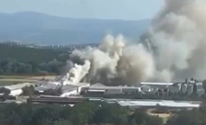 Tavuk çiftliğinde yangın: Ekipler müdahale ediyor