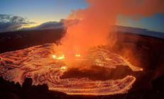 Kilauea Yanardağında iki yılda 53üncü patlama