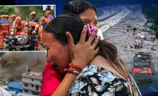 Nepaldeki felakette korkunç tablo Ekipler dehşete düştü... Her şeyi yutan dev bir canavar gibiydi