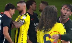 Derbide ortalık karıştı, birbirine girdiler: Fenerbahçede el hareketi, Beşiktaştan boğaz sıkma itirazı