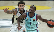 Beşiktaş 82-95 Barcelona (EuroLeague)