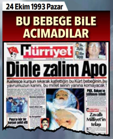 Bebek-sivil demeden vahşet...