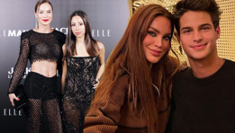 Müstakbel gelini ile yılbaşı partisinde