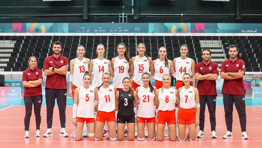 A Milli Kadın Voleybol Takımı, İrana set vermedi