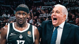 Partizan taraftarı Obradovicsiz çıkılan ilk maçta oyuncularını ıslıkladı