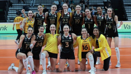 VakıfBank ligin ilk yarısını lider tamamladı