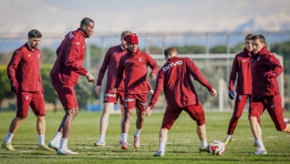 Trabzonsporda Fenerbahçe maçı mesaisi