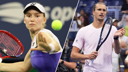 ABD Açıkta Zverev ve Rybakina çeyrek finalde