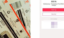 Galatasaray-Fenerbahçe derbi biletleri 10 katına karaborsada