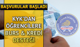 KYK burs ve kredi başvurularının başladığını duyurdu - e Devlet KYK burs başvuru sayfası
