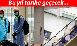 Son dakika: Bu yıl tarihe geçecek... İşte Hacdan ilk fotoğraflar