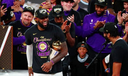 NBAde şampiyon Los Angeles Lakers İşte şampiyonluk fotoğrafları...